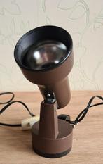 te koop: bruin kunststof spotje, retro vintage jaren 70, Kunststof, Gebruikt, Ophalen of Verzenden, Retro vintage seventies