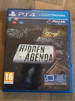 Hidden agenda ps4, 3 spelers of meer, Verzenden, Zo goed als nieuw