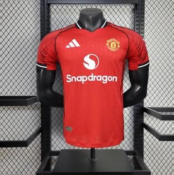 Manchester United Thuis 25/26 Player Versie–Authentic Jersey beschikbaar voor biedingen