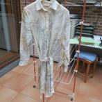 Kleedje nieuw linnen print knooplint Hemisphere mt 38-40, Maat 38/40 (M), Overige kleuren, Hemisphere, Nieuw