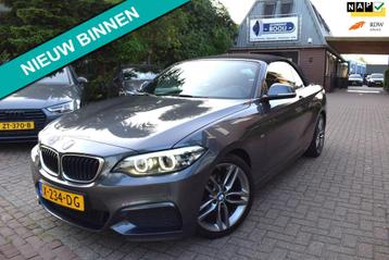 BMW 2-serie Cabrio 218i M-SPORT 136 PK AUTOM CRUISE/NAVI/AIR beschikbaar voor biedingen