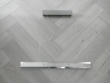 LED lamp RVS, modern/strak voor bv boven bureau of tafel. beschikbaar voor biedingen