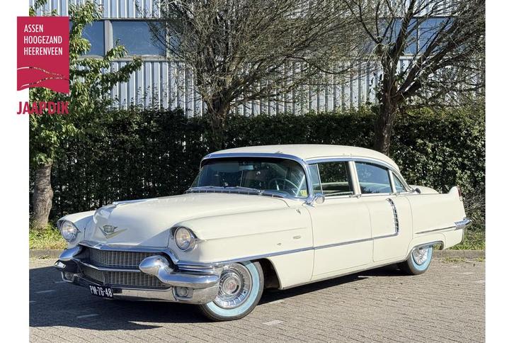 Cadillac SERIES 62 SEDAN BWJ 1956 365 CUI / 6.0L V8 ELEK. RA, Auto's, Oldtimers, Bedrijf, Te koop, Airconditioning, Elektrische stoelverstelling