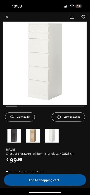 Ikea ladekasten