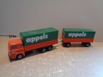 tekno scania 141 appels waalwijk, Hobby en Vrije tijd, Modelauto's | 1:50, Ophalen of Verzenden, Zo goed als nieuw, Bus of Vrachtwagen