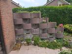 Stenen plantenbakken gratis, Tuin en Terras, Bloembakken en Plantenbakken, Ophalen, Gebruikt, Rond, Steen