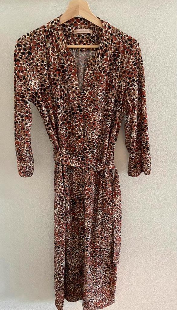 Studio Anneloes jurk., Kleding | Dames, Jurken, Zo goed als nieuw, Maat 38/40 (M), Zwart, Onder de knie, Ophalen of Verzenden