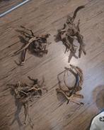 Spider wood  aquarium Hout mag weg 6 stuks, Ophalen of Verzenden, Zo goed als nieuw, Plant(en), Steen of Hout
