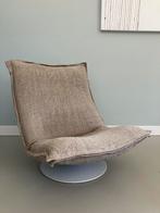 Artifort draaifauteuil F980, Huis en Inrichting, Fauteuils, Ophalen, 75 tot 100 cm, Zo goed als nieuw, Metaal