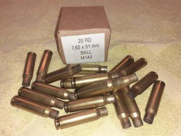 Doos 7,62x51 MCV met hulzen (ONKLAAR)  beschikbaar voor biedingen