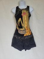 Gave zwarte minijurk mt S merk Custo Barcelona, ., Zwart, Ophalen of Verzenden, Zo goed als nieuw