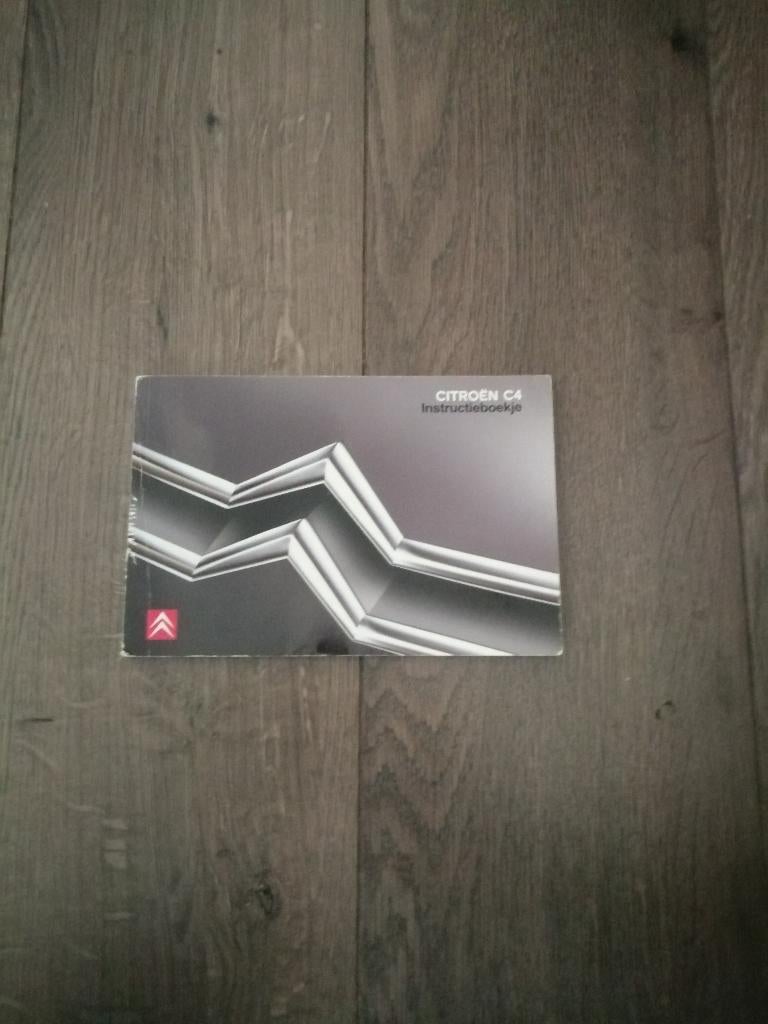Gebruikershandleiding voor CITROEN C4   2004/2010, Auto diversen, Handleidingen en Instructieboekjes, Ophalen of Verzenden