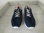 Donker blauwe veter gympen sneakers maat 37, Gebruikt, Jongen of Meisje, Schoenen, Ophalen of Verzenden