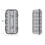 Brandblusserbox kunststof Daken Ø150-170mm, Nieuw, Ophalen of Verzenden, Brandkast, Daken