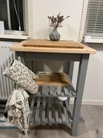 Mobile cutting board table / snijplank keukentafel, Ophalen, Zo goed als nieuw