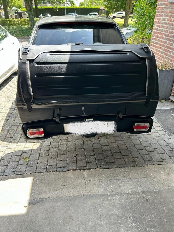 Thule fietsdrager met Backspace te huur, Auto diversen, Dakkoffers, Gebruikt, Ophalen