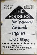 Originele grote tour poster The Rousers. Nederpop historie, Ophalen of Verzenden, A1 t/m A3, Muziek, Rechthoekig Staand