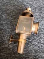 Antiek koperen koetslamp, Antiek en Kunst, Ophalen of Verzenden