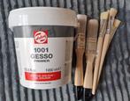 Gesso + kwasten, Ophalen of Verzenden, Gebruikt, Overige typen
