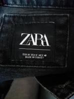 Zwart spijkerjasje van de zara maat M h, Kleding | Dames, Jassen | Zomer, Zara, Maat 38/40 (M), Ophalen of Verzenden, Zo goed als nieuw