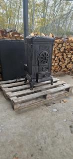 Gietijzer gas kachel, Ophalen, Gebruikt, Gas, Vrijstaand