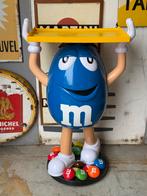 M&M XXL Blauwe Display - Zeldzame Eyecatcher!, Verzamelen, Ophalen of Verzenden, Gebruikt, Reclamebord