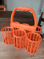 Vintage flessenrek flessen drager druiprek citruspers, Huis en Inrichting, Ophalen, Minder dan 50 cm, Minder dan 5 flessen