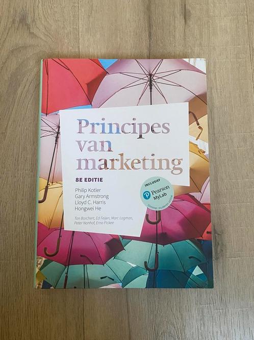 Principes van marketing - Philip Kotler, Boeken, Schoolboeken, Zo goed als nieuw, Nederlands, Overige niveaus, Ophalen of Verzenden