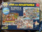 Jan van Haasteren - 3x 1000 stukjes, Hobby en Vrije tijd, Ophalen of Verzenden, 500 t/m 1500 stukjes, Zo goed als nieuw