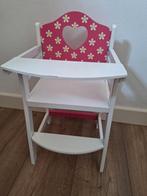 Poppenstoel hout tbv goed doel, Kinderen en Baby's, Speelgoed | Houten speelgoed, Ophalen of Verzenden, Gebruikt