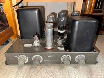 Twee stuks Heathkit buizen monoblok met 2x 6L6 en pre amp beschikbaar voor biedingen