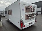 KNAUS 500 FDK Stapelbed Treinzit Frans bed Airco Luifel + VT, Caravans en Kamperen, Caravans, Overige typen, KNAUS, Bedrijf, Treinzit