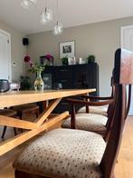 6 vintage Hogenelst eetkamerstoelen, Huis en Inrichting, Stoelen, Ophalen, Gebruikt