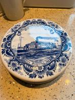 Delfts Blauwe Koektrommel Meckx 1953-1983, Ophalen of Verzenden