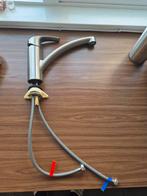 GROHE Eurosmart Keukenmengkraan - Supersteel, Ophalen of Verzenden, Zo goed als nieuw, Rvs, Kraan