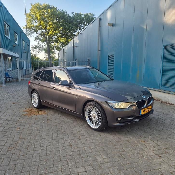 BMW 3-Serie 2.0 320D Touring 2013 Bruin nieuwe apk !, Auto's, BMW, Particulier, 3-Serie, Diesel, B, Stationwagon, Handgeschakeld