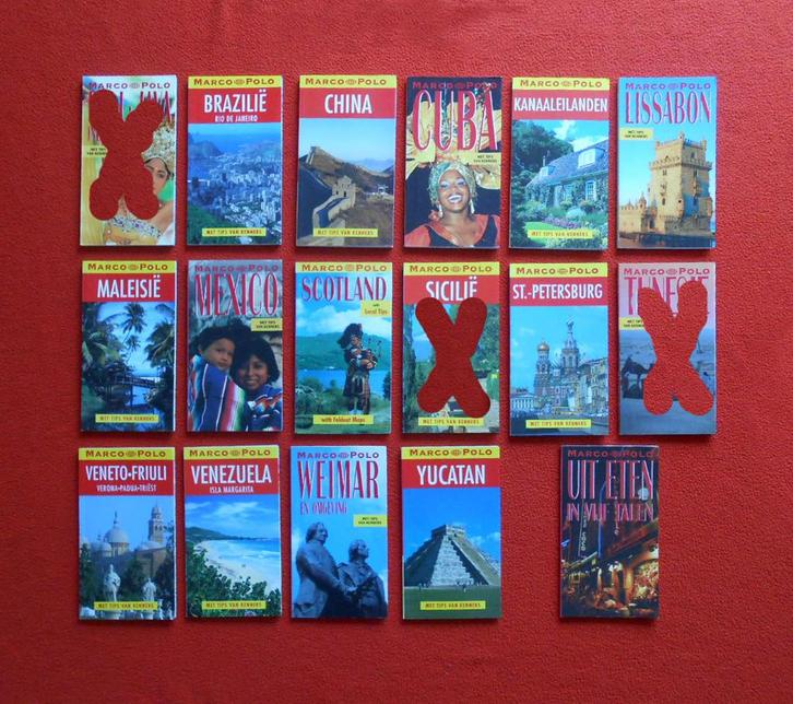 Marco Polo Reisgidsen: Bali/Java t/m St.Petersburg, Venezuel, Boeken, Reisgidsen, Zo goed als nieuw, Reisgids of -boek, Azië, Marco Polo