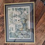 Ingelijste Anton Pieck Print, Ophalen of Verzenden