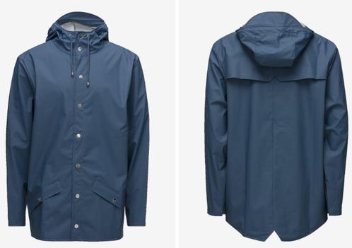 RAINS regenjas grijs/blauw maat XXS/XS - nieuw -, Kleding | Dames, Jassen | Zomer, Nieuw, Maat 34 (XS) of kleiner, Blauw, Ophalen of Verzenden
