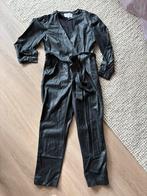 Costes zwarte PU leren jumpsuit maat 40, Kleding | Dames, Jumpsuits, Maat 38/40 (M), Zwart, Ophalen of Verzenden, Zo goed als nieuw