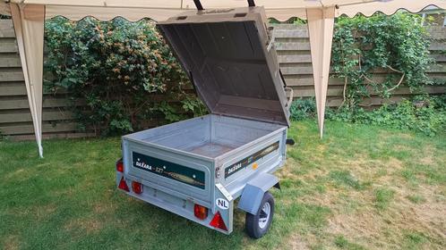 Daxara 127 aanhangwagen met 2 fietsdragers, Auto diversen, Aanhangers en Bagagewagens, Gebruikt, Ophalen