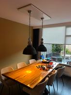2 hanglampen eettafel, Ophalen, Zo goed als nieuw, Metaal, Minder dan 50 cm