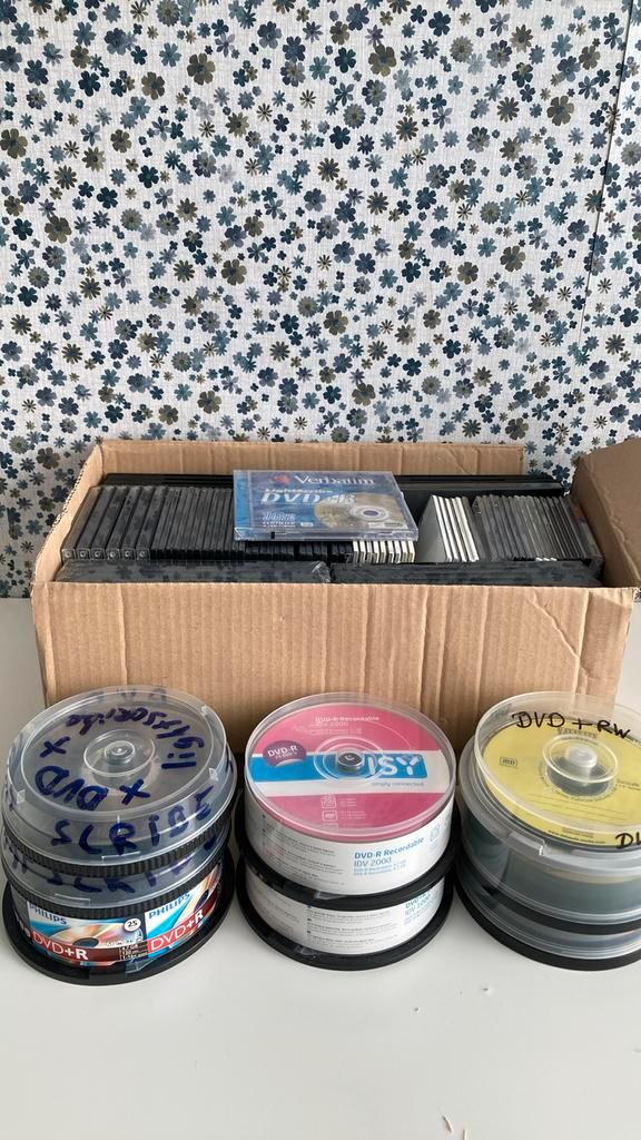 Philips DVD+R DR4S6B25F/00, Computers en Software, Beschrijfbare discs, Zo goed als nieuw, Dvd, Lightscribe, Ophalen