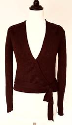 Butter & Hazel bruin wikkelvest maat S, Ophalen of Verzenden, Zo goed als nieuw, Maat 38/40 (M), Bruin