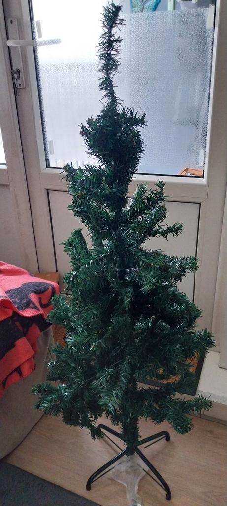 Bied te koop aan mooie groene kunst kerstboom, Diversen, Kerst, Ophalen