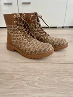 Michael Kors Alistair Logo Jacquard combat boots lage laars, Kleding | Dames, Schoenen, Ophalen, Michael Kors, Bruin, Lage of Enkellaarzen