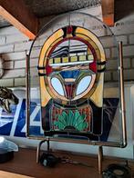 Jukebox glas in lood, Verzamelen, Automaten | Jukeboxen, Ophalen, Zo goed als nieuw, Overige merken