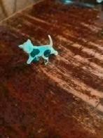 poppenhuis miniaturen kitten wit zwart, Ophalen of Verzenden, Nieuw, Poppenhuis