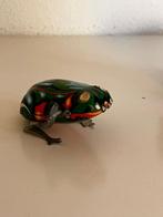 Vintage blikken speelgoed spring kikker, Ophalen, Gebruikt