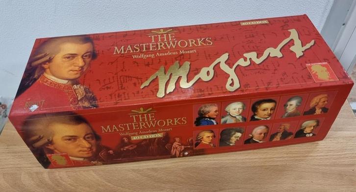 Mozart Masterworks - 40 CD Boxset, Cd's en Dvd's, Cd's | Klassiek, Gebruikt, Orkest of Ballet, Classicisme, Boxset, Ophalen of Verzenden